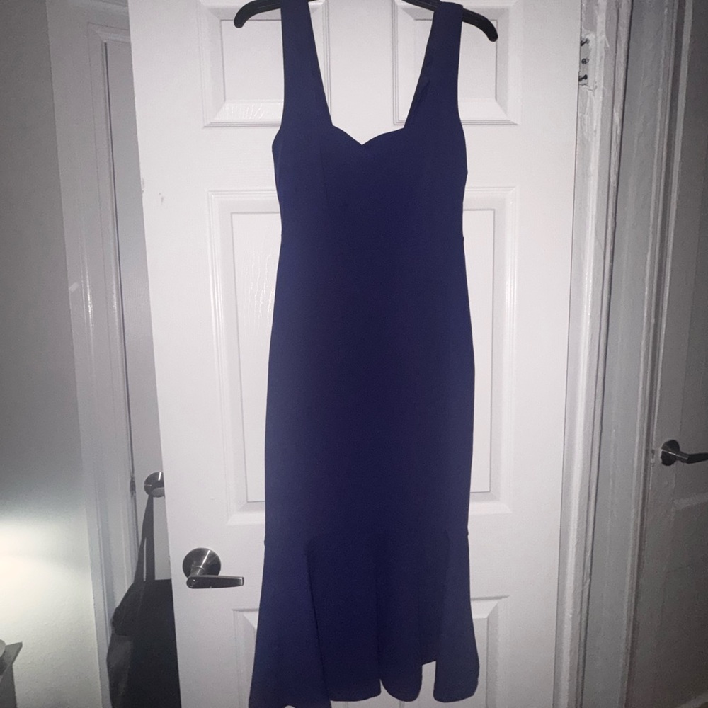 Lulu's Royal Blue Midi Dress